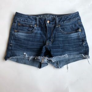 American Eagle Shortie Jeans Shorts Size 2